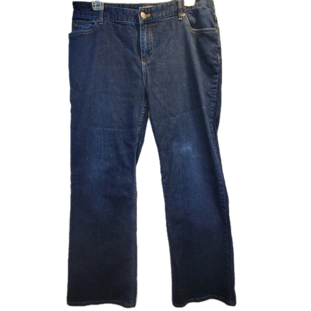 J Jill Jeans‎ Womens Size 14 Below Waist Distressed